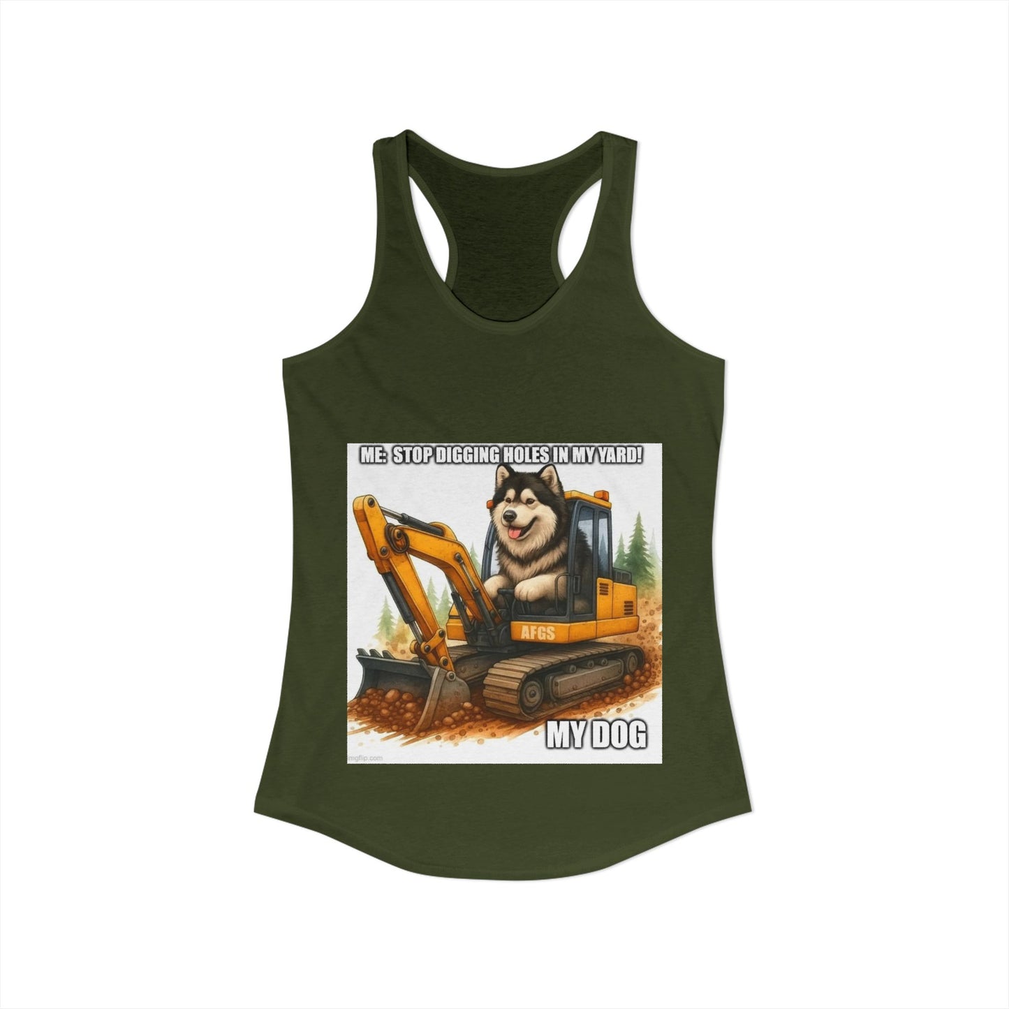 Digmaster 2000 Women's Racerback Tank