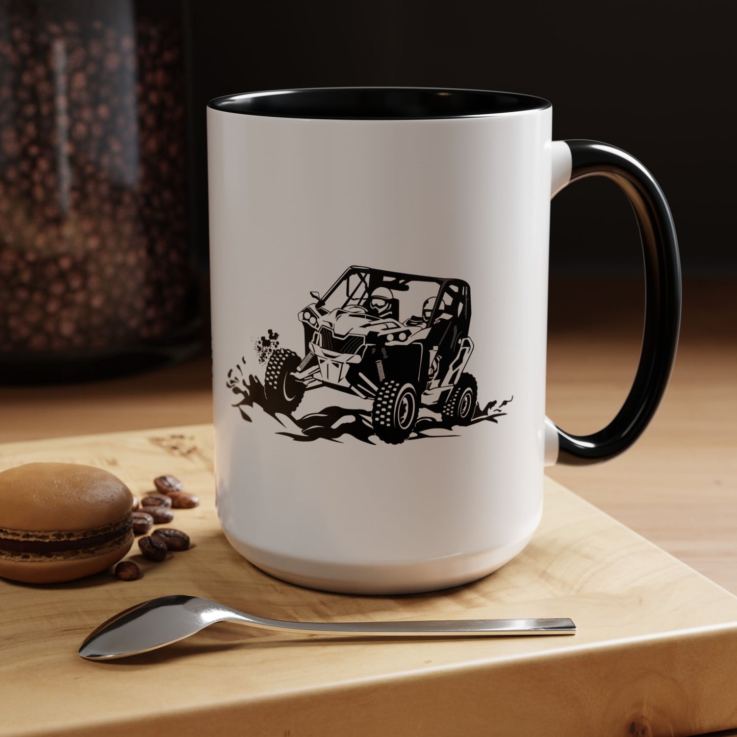 Slingin' Mud Side By Side 2-Tone Coffee Mug