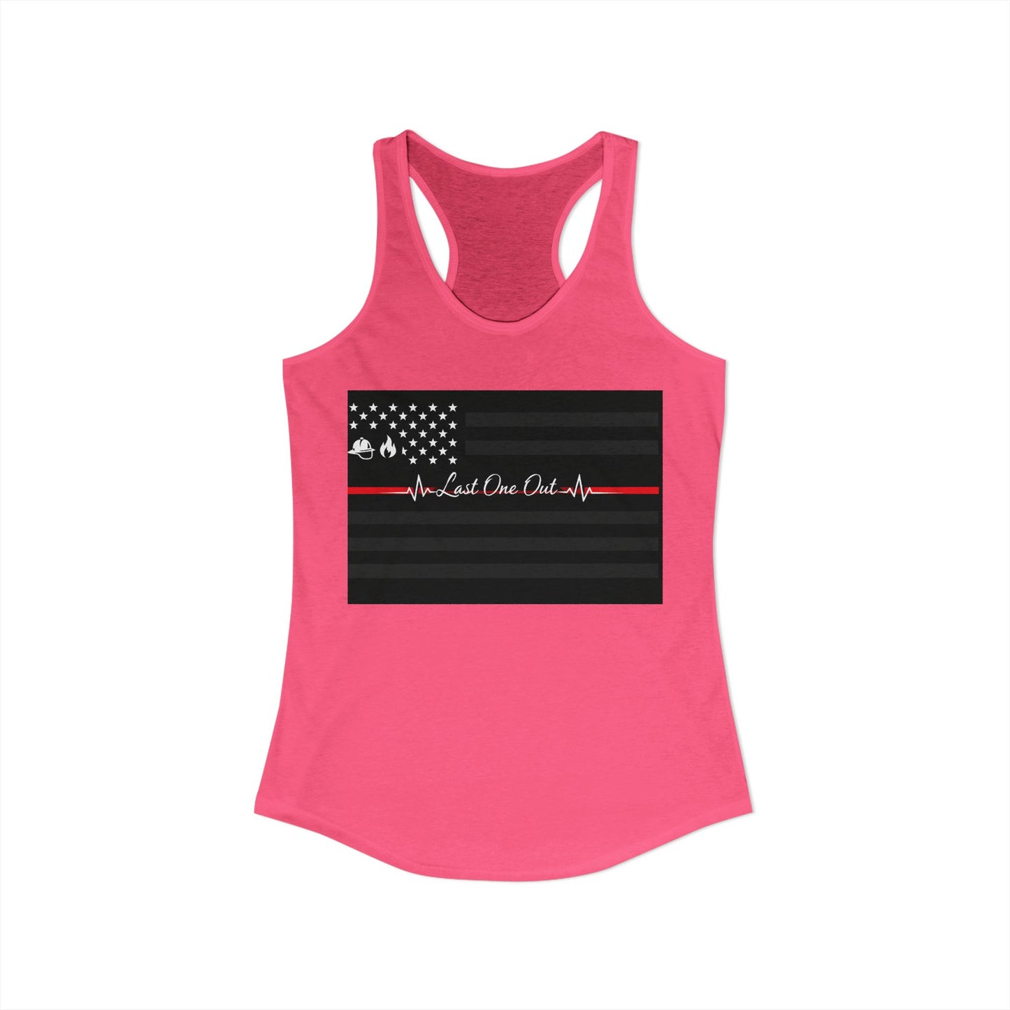 Thin Red Line Women's Racerback Tank