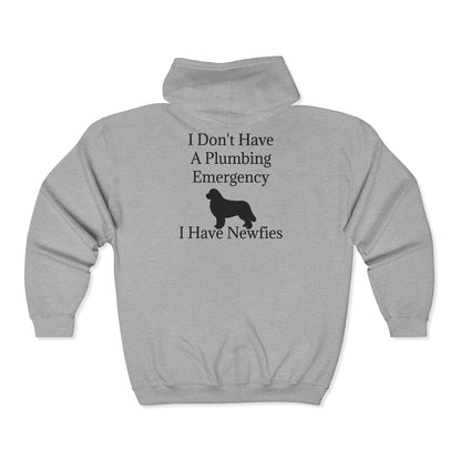Plumbing Emergency Unisex Full Zip Hoodie