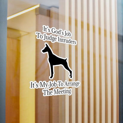 Arrange The Meeting Vinyl Decal