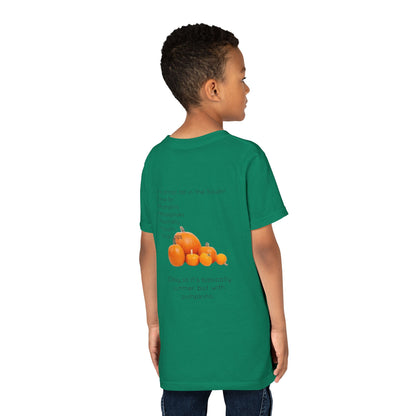Fall In The South Youth Unisex Short Sleeve Crewneck Tee