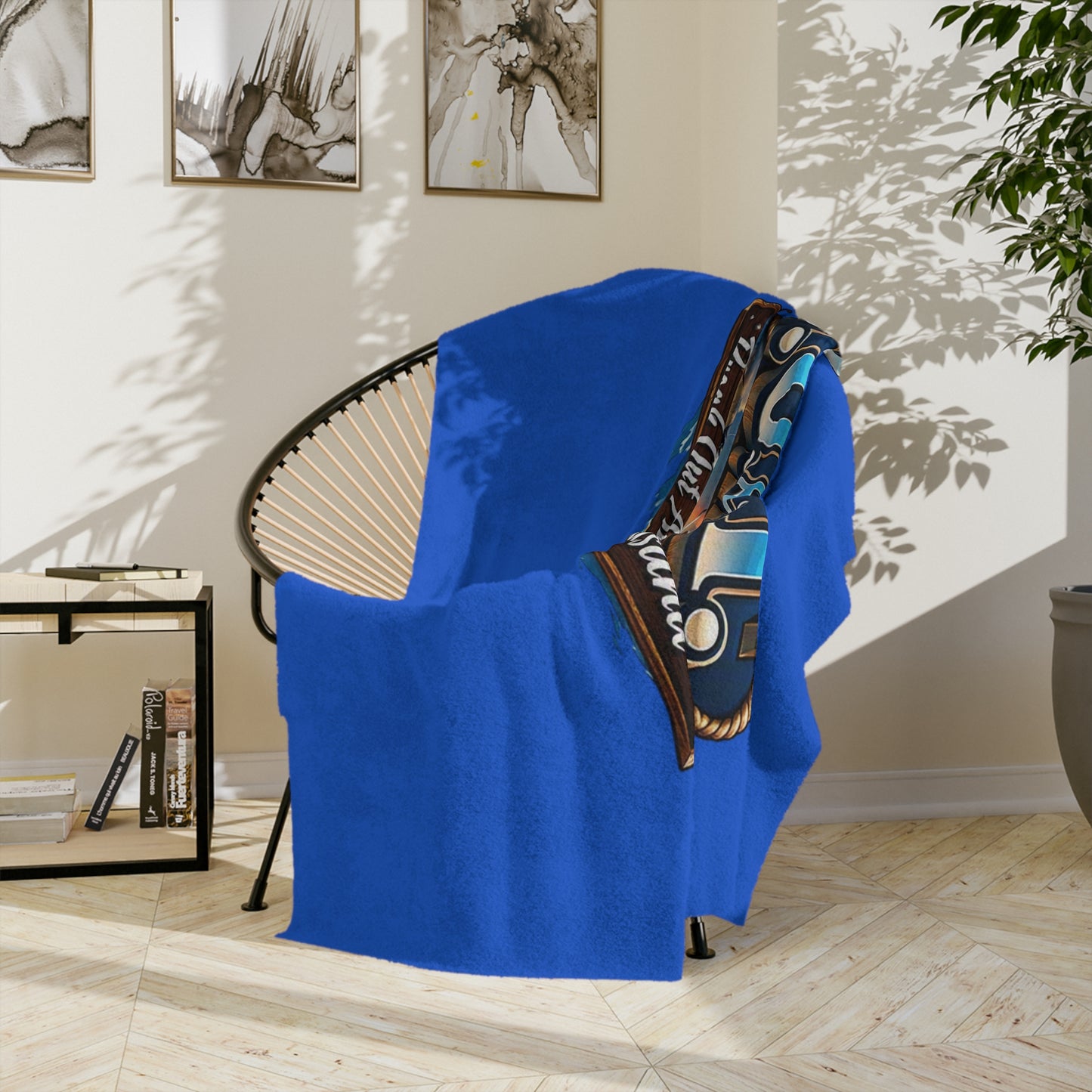 B.O.A.T. Velveteen Microfiber Blanket