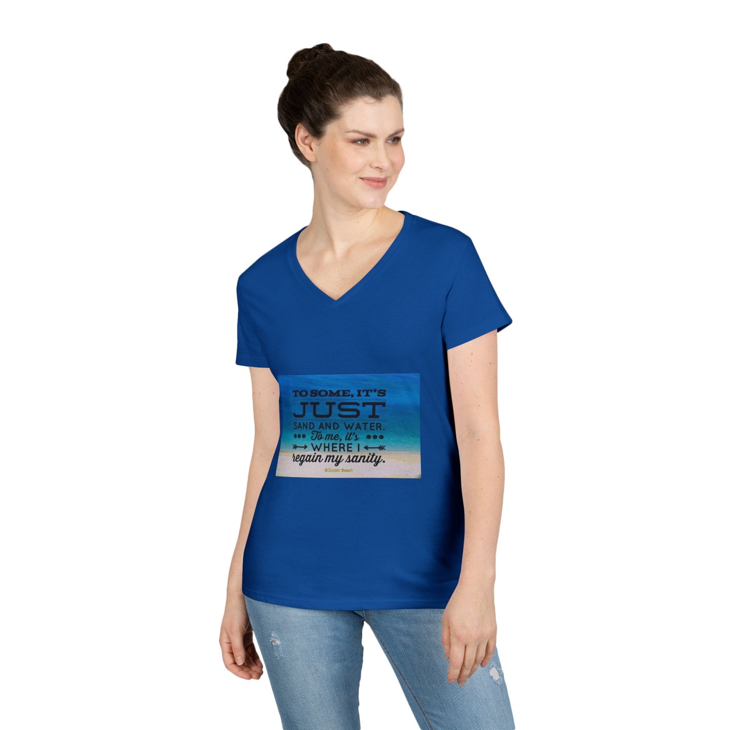 Dr. Beach Women's V-Neck T-Shirt