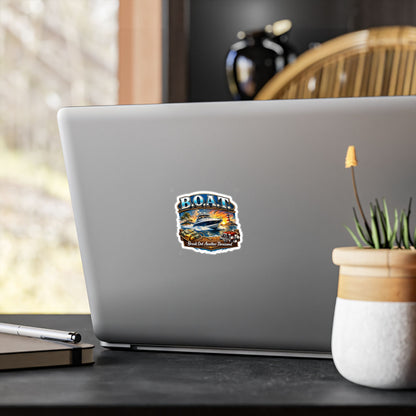 B.O.A.T. Vinyl Decal