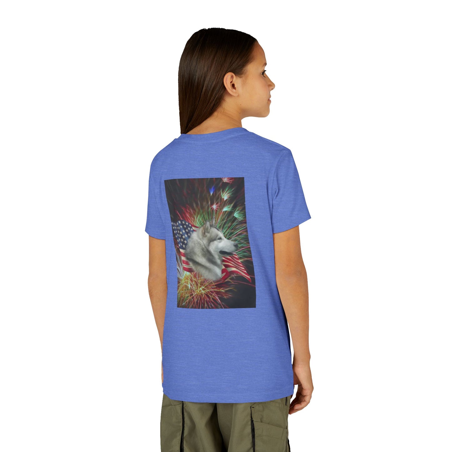American Malamute Youth Unisex Short Sleeve Crewneck Tee