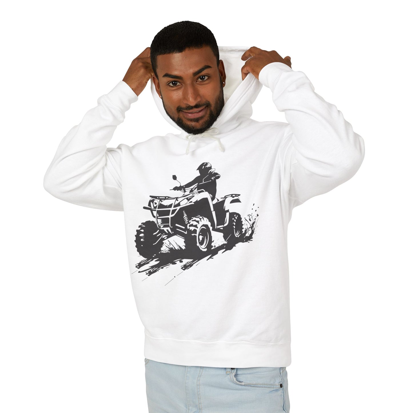 Slingin' Mud Quad Unisex Lightweight Hoodie