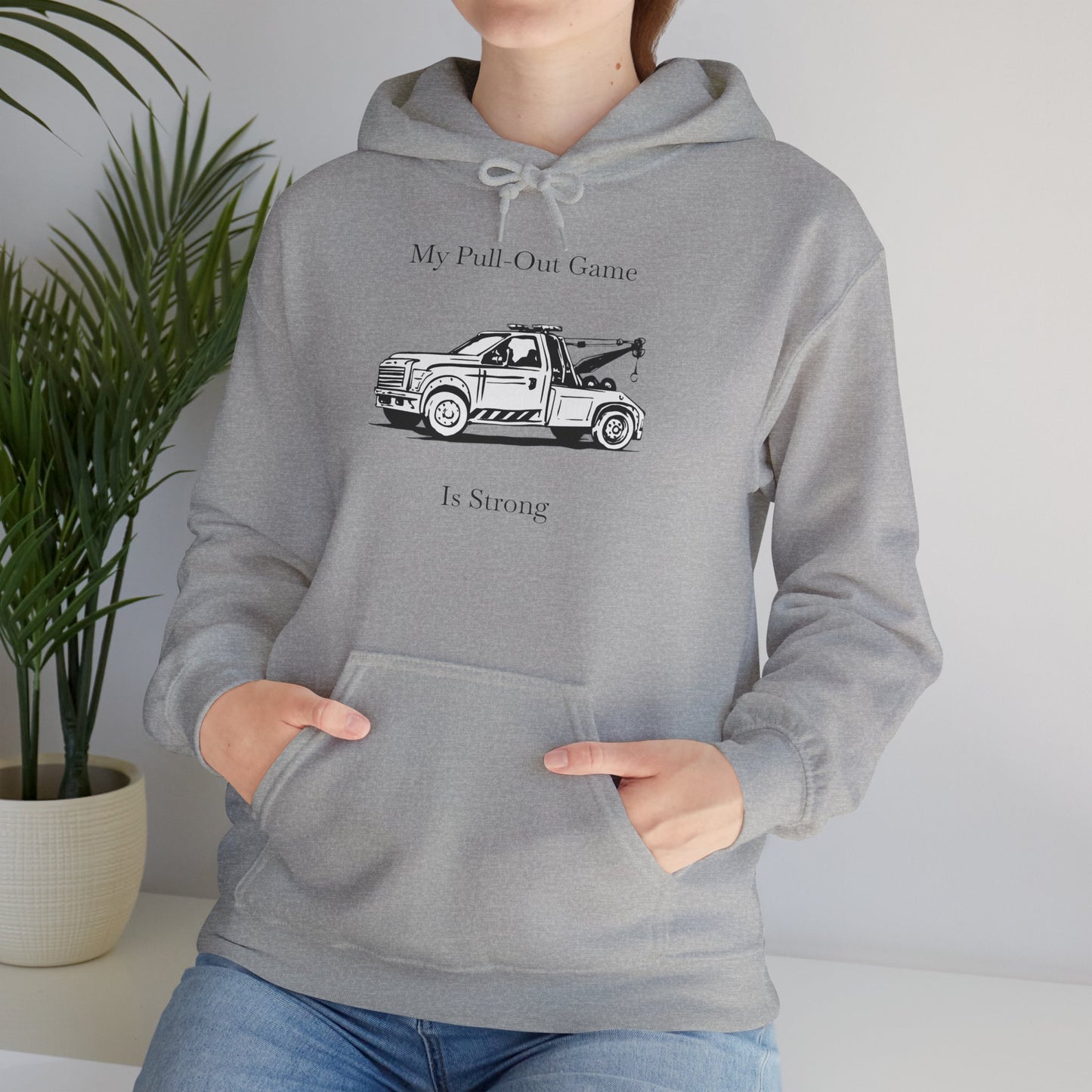 Pull Out Wheel Lift Tow Truck Unisex Hoodie