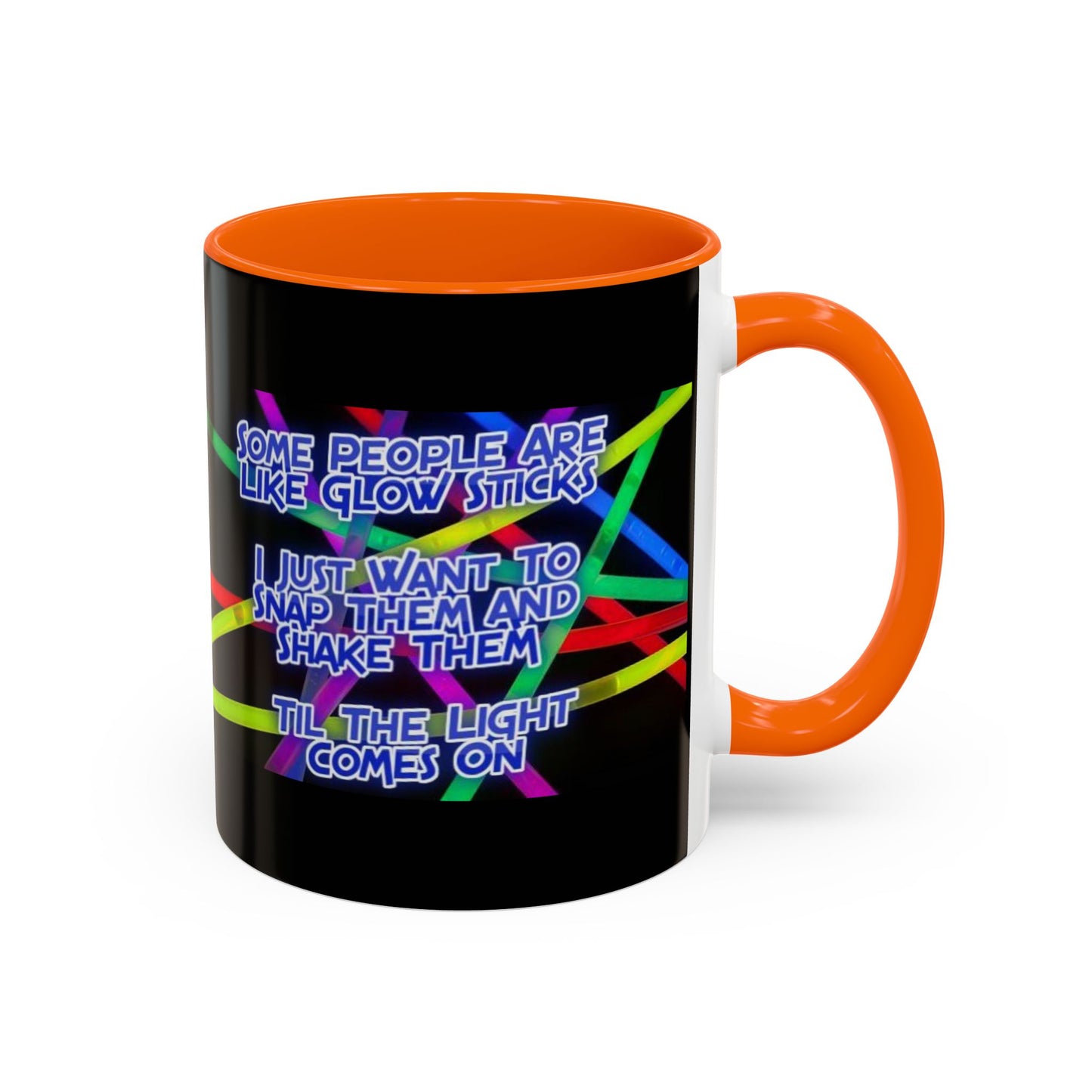 Glow Sticks 2-Tone Coffee Mug