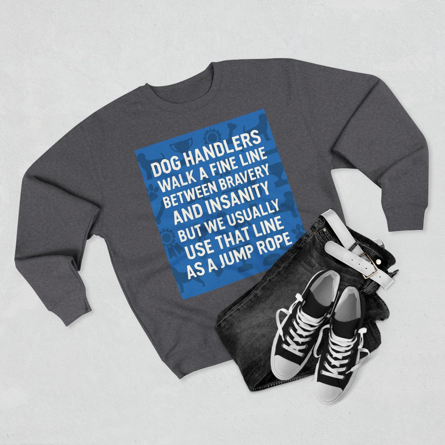 Jump Rope Unisex Crewneck Sweatshirt