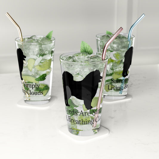 Clouds Drinking Glass