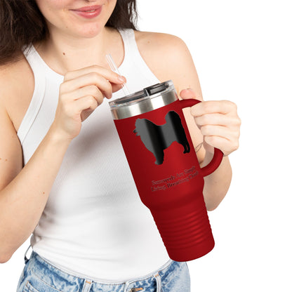 Clouds Insulated Travel Mug