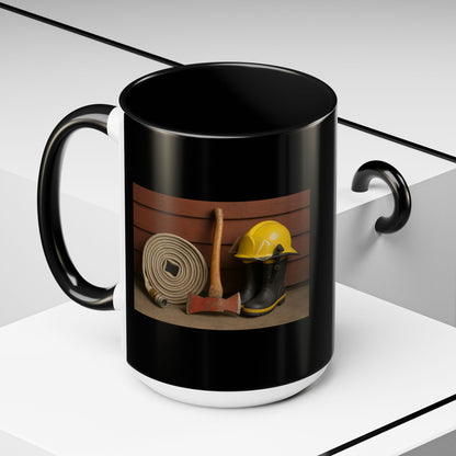Fire/Rescue Appreciation 2-Tone Coffee Mug