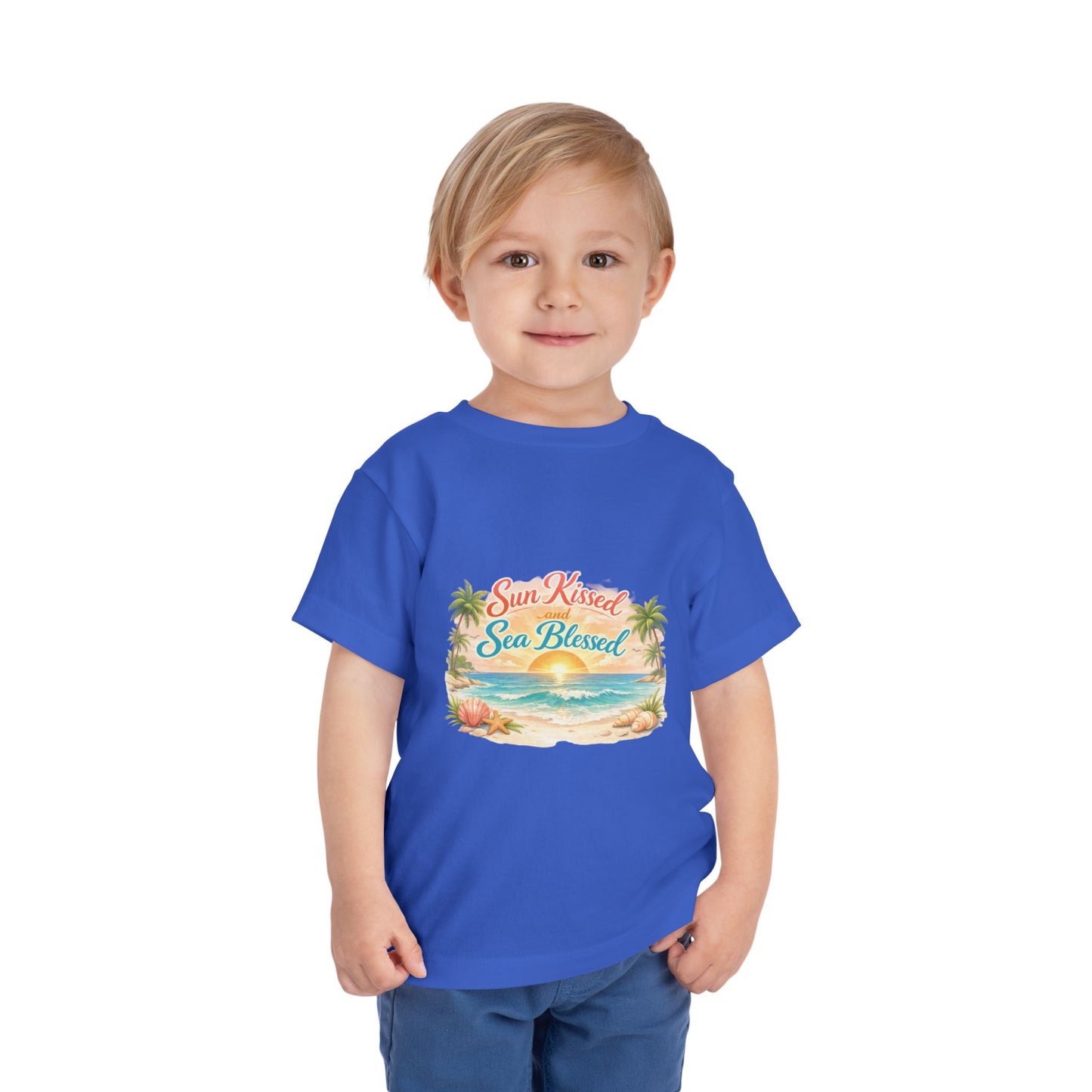 Sun Kissed Toddler Unisex Short Sleeve Crewneck Tee