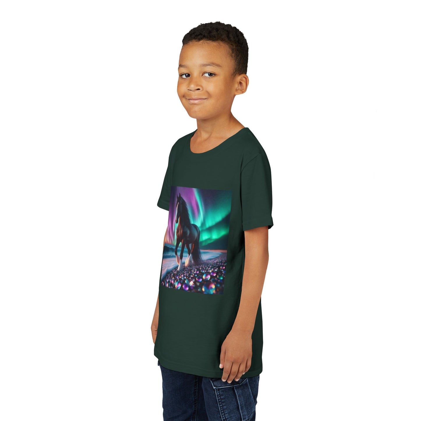 Midnight Magic Youth Unisex Short Sleeve Crewneck Tee