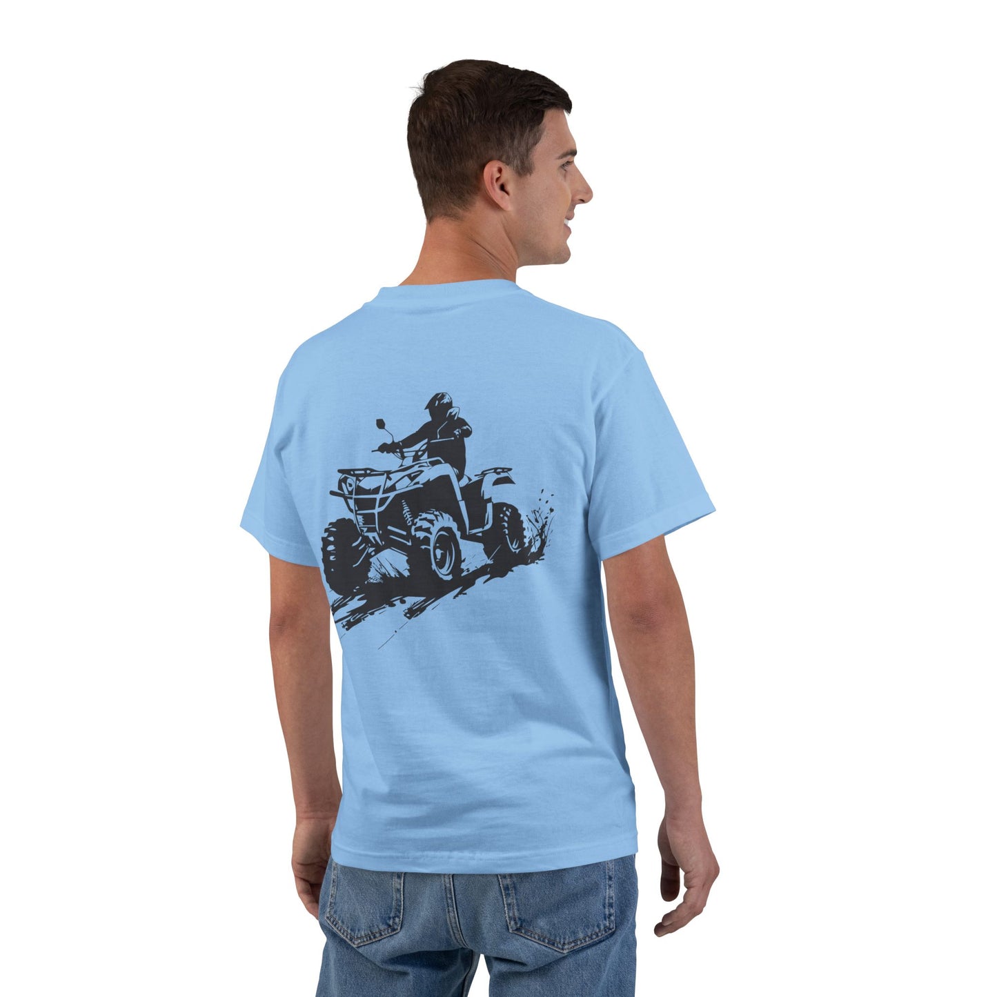 Slingin' Mud Quad Men's Short-Sleeve Crewneck Tee