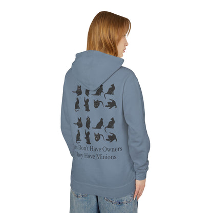 Cat Minions Unisex Lightweight Hoodie