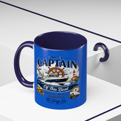 Captain 2-Tone Coffee Mug