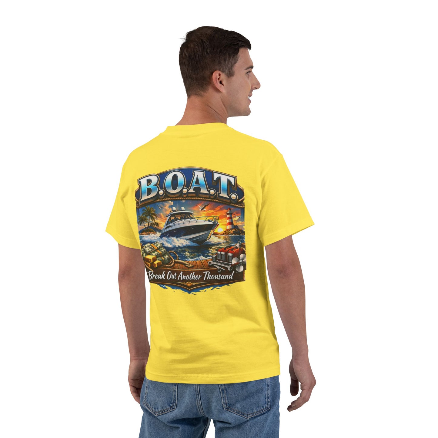 B.O.A.T. Men's Short-Sleeve Crewneck Tee