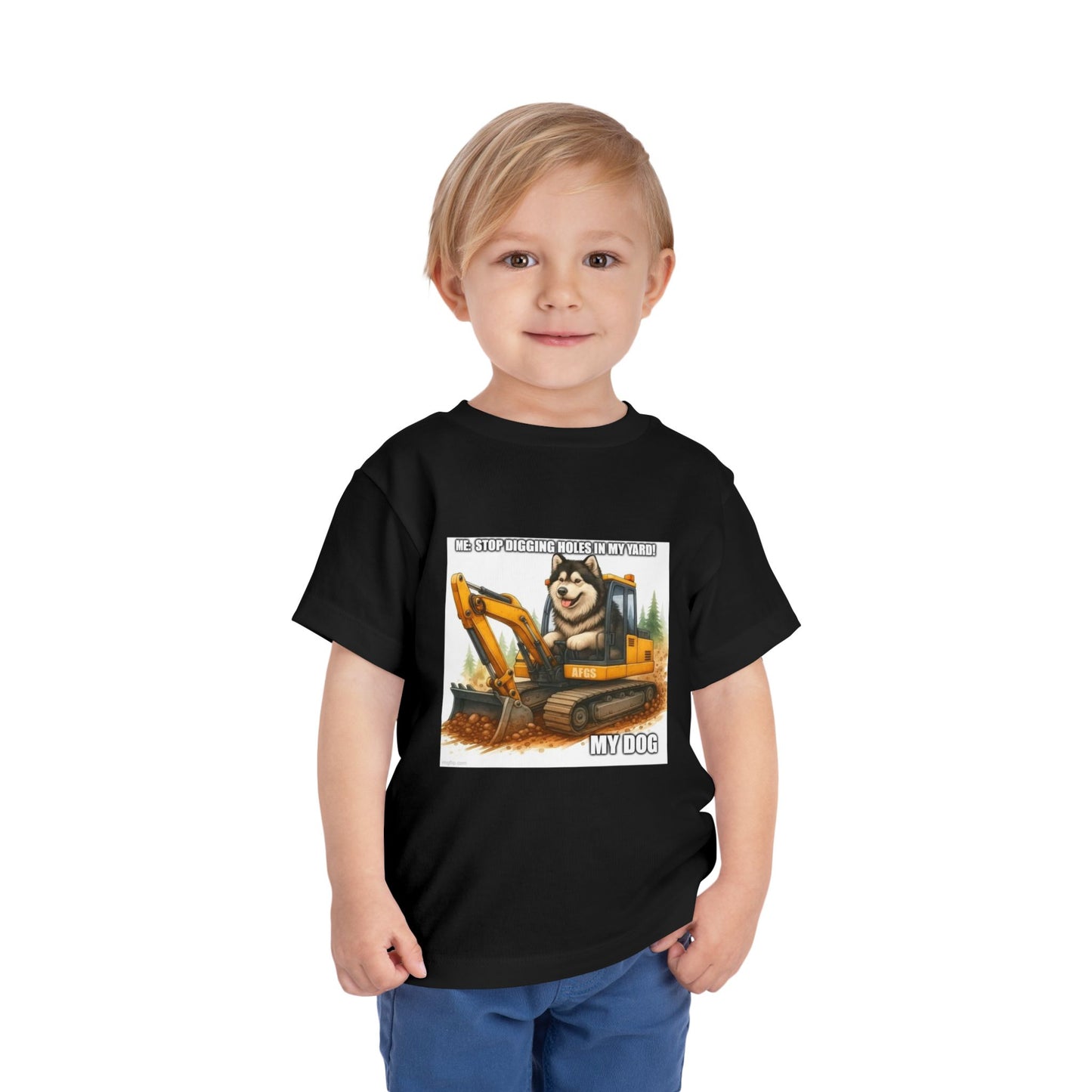 Digmaster 2000 Toddler Unisex Short Sleeve Crewneck Tee