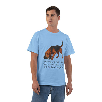 Tracking You Men's Short-Sleeve Crewneck Tee