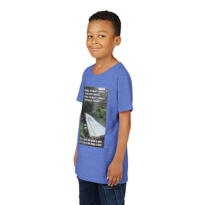 Semi Sleeps Youth Unisex Short Sleeve Crewneck Tee