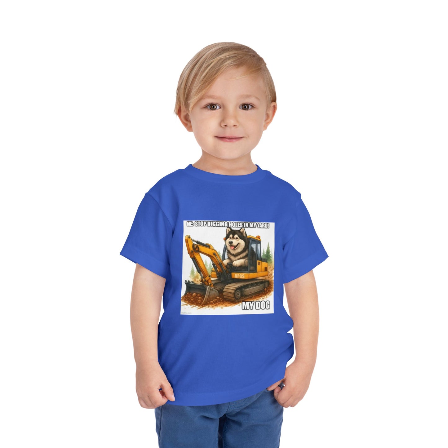 Digmaster 2000 Toddler Unisex Short Sleeve Crewneck Tee
