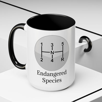 Endangered Species 2-Tone Coffee Mug