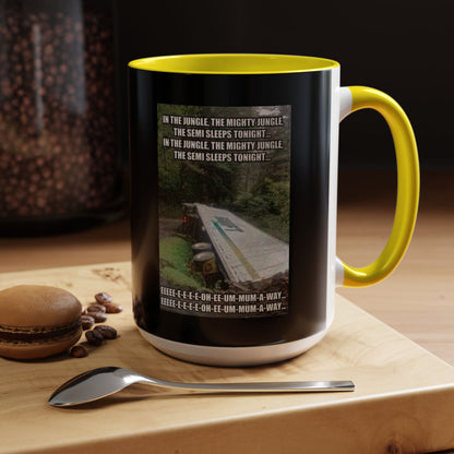 Semi Sleeps 2-Tone Coffee Mug