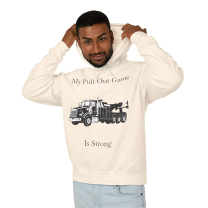 Pull Out Heavy Tow Truck Unisex Lightweight Hoodie