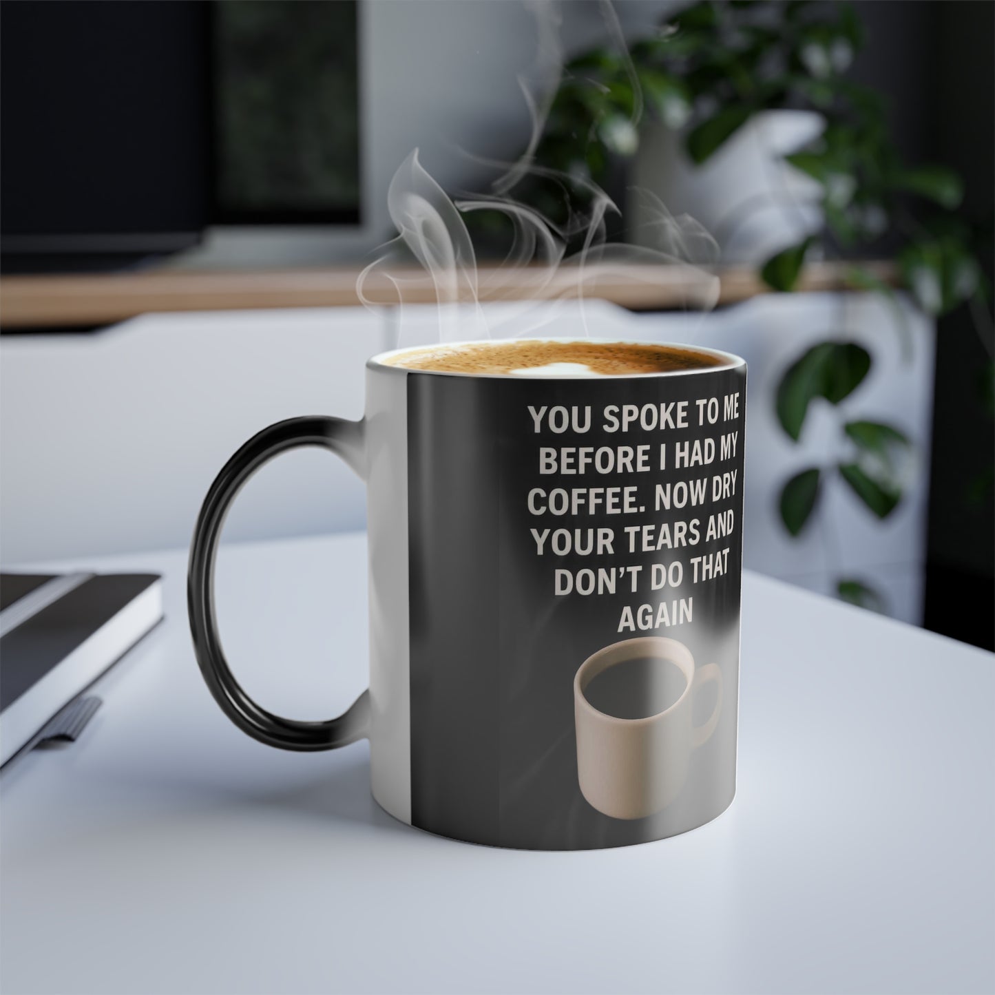 Dry Your Tears Color Changing Mug