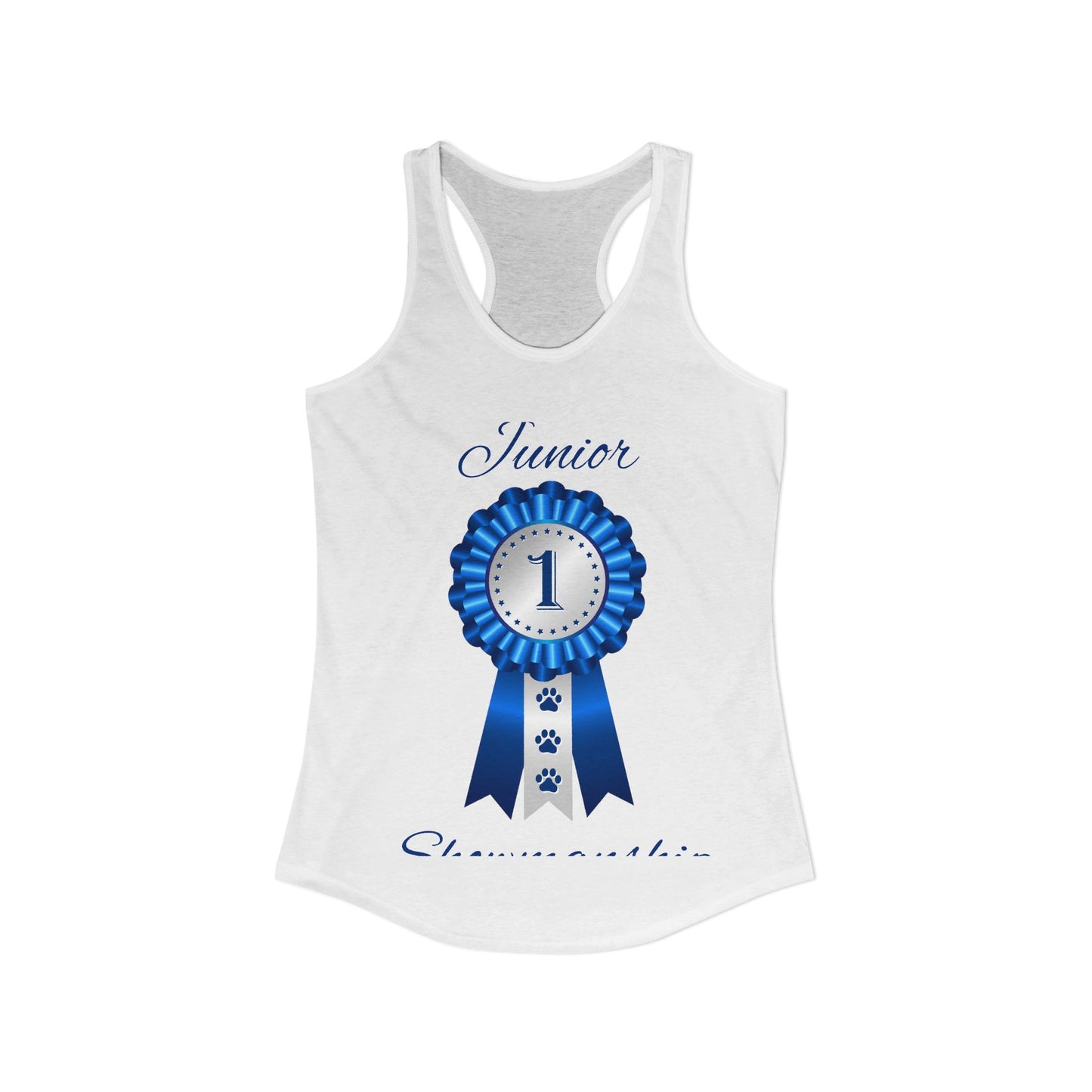 Junior Showmanship Women's Racerback Tank