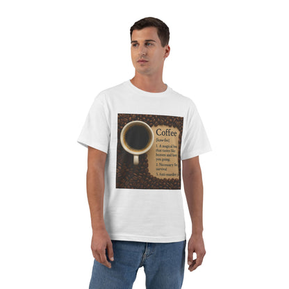 Coffee Definition Men's Short-Sleeve Crewneck Tee