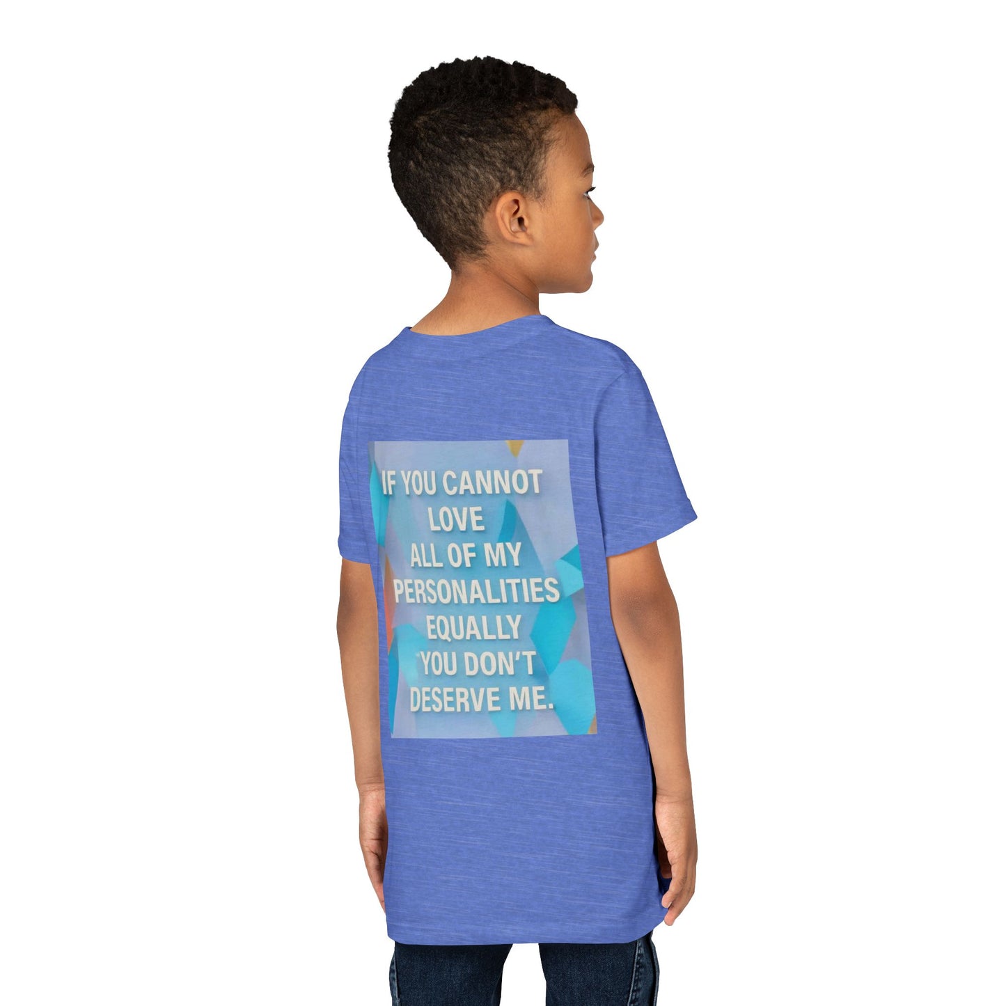 All Of My Personalities Youth Unisex Short Sleeve Crewneck Tee