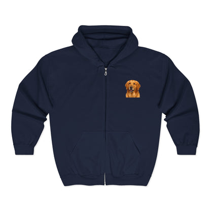 Golden Head Unisex Full Zip Hoodie