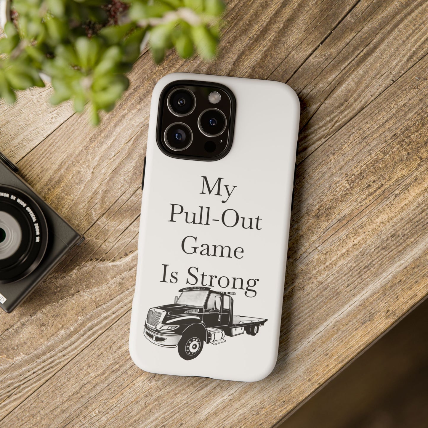 Pull Out Flatbed Tow Truck iPhone Case