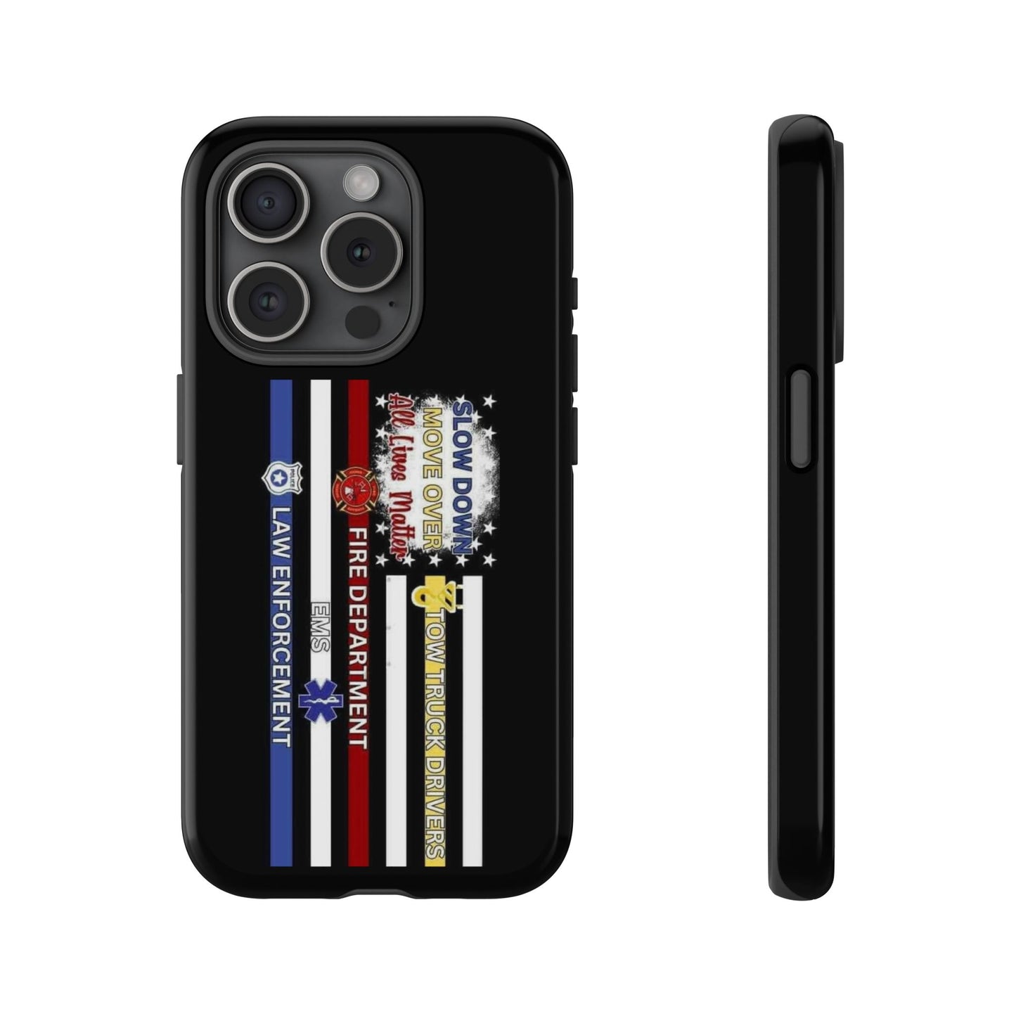 Slow Down Move Over Flag iPhone Case