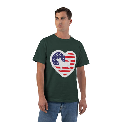 Malamute Flag Men's Short-Sleeve Crewneck Tee