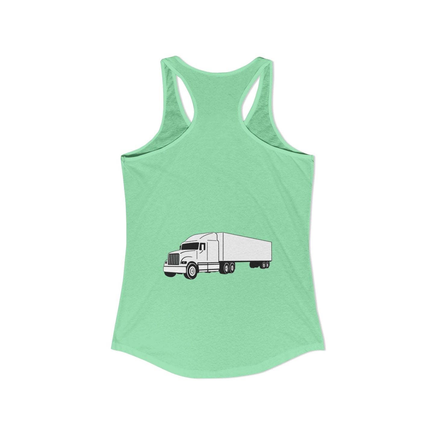 Semi Truck Women's Racerback Tank