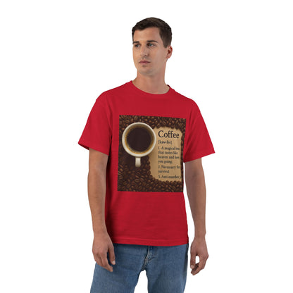 Coffee Definition Men's Short-Sleeve Crewneck Tee