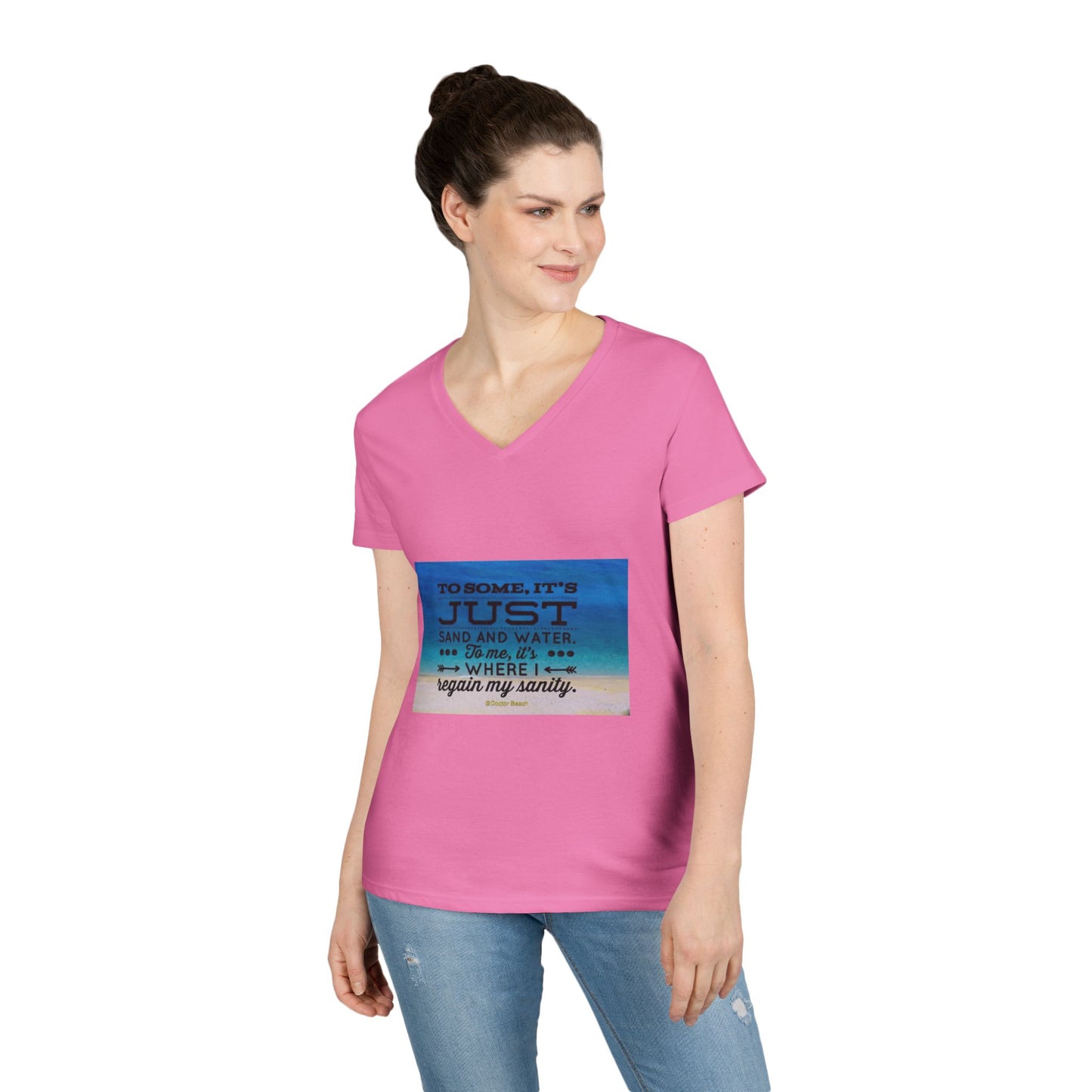 Dr. Beach Women's V-Neck T-Shirt
