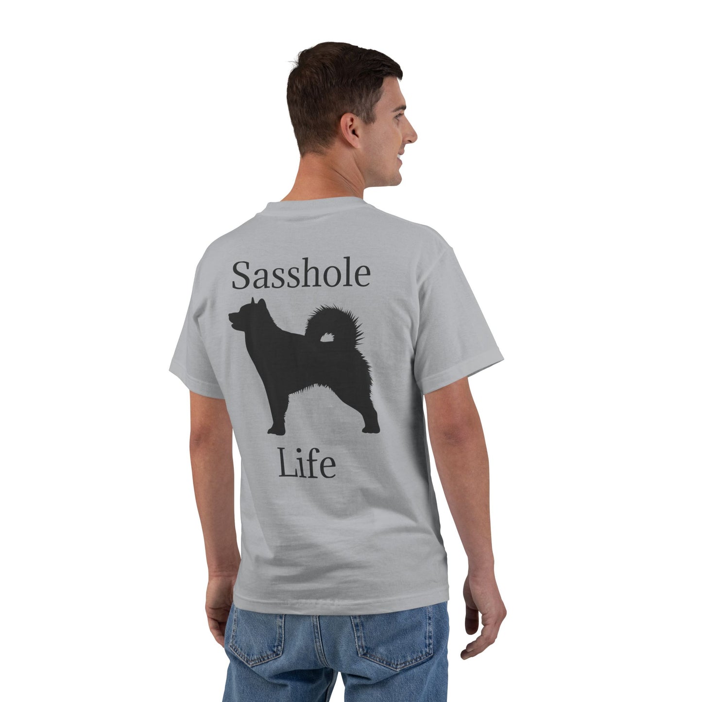 Sasshole Life Men's Short-Sleeve Crewneck Tee