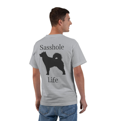 Sasshole Life Men's Short-Sleeve Crewneck Tee