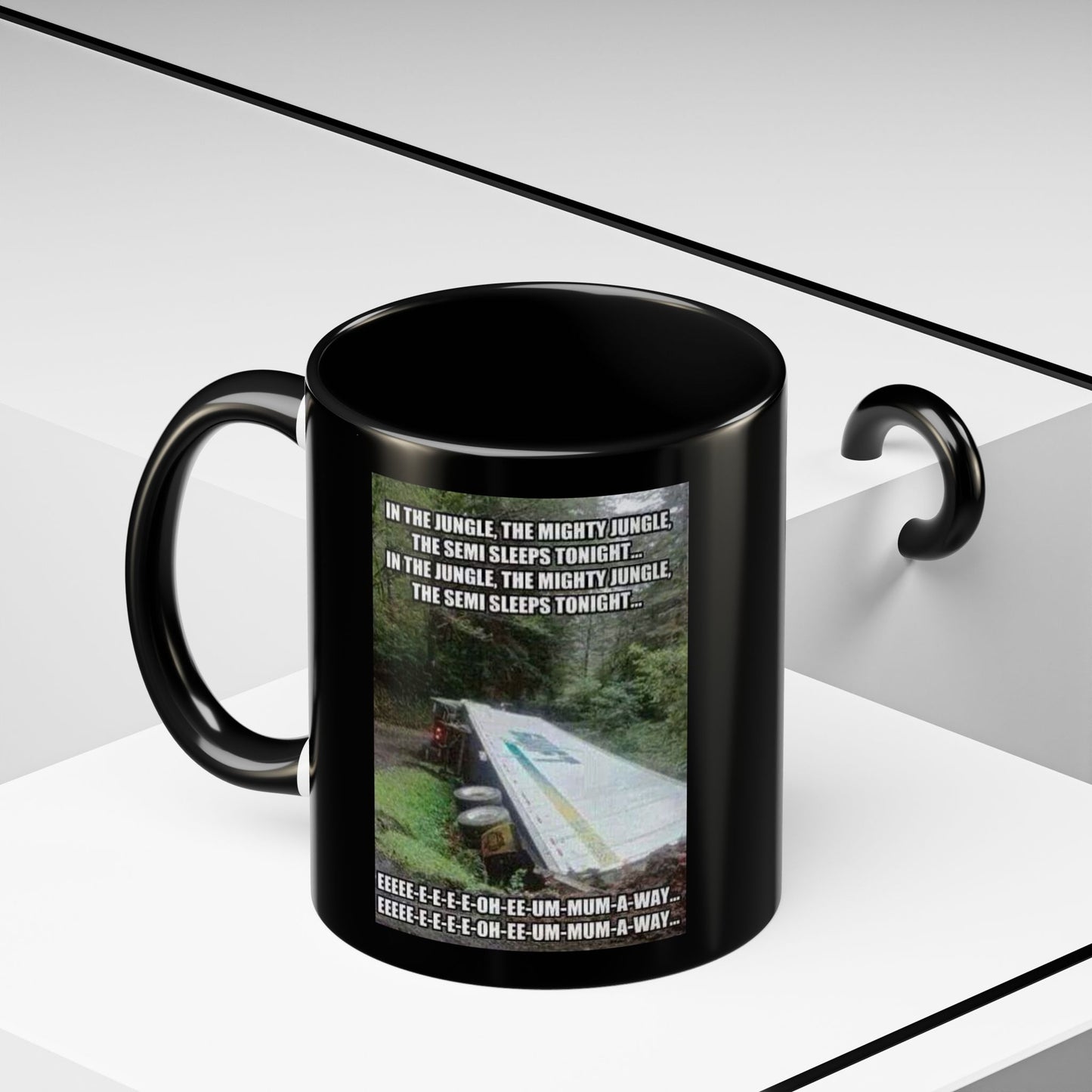 Semi Sleeps 2-Tone Coffee Mug