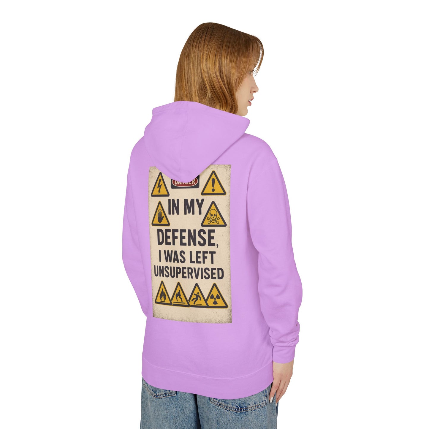 Unsupervised Unisex Lightweight Hoodie