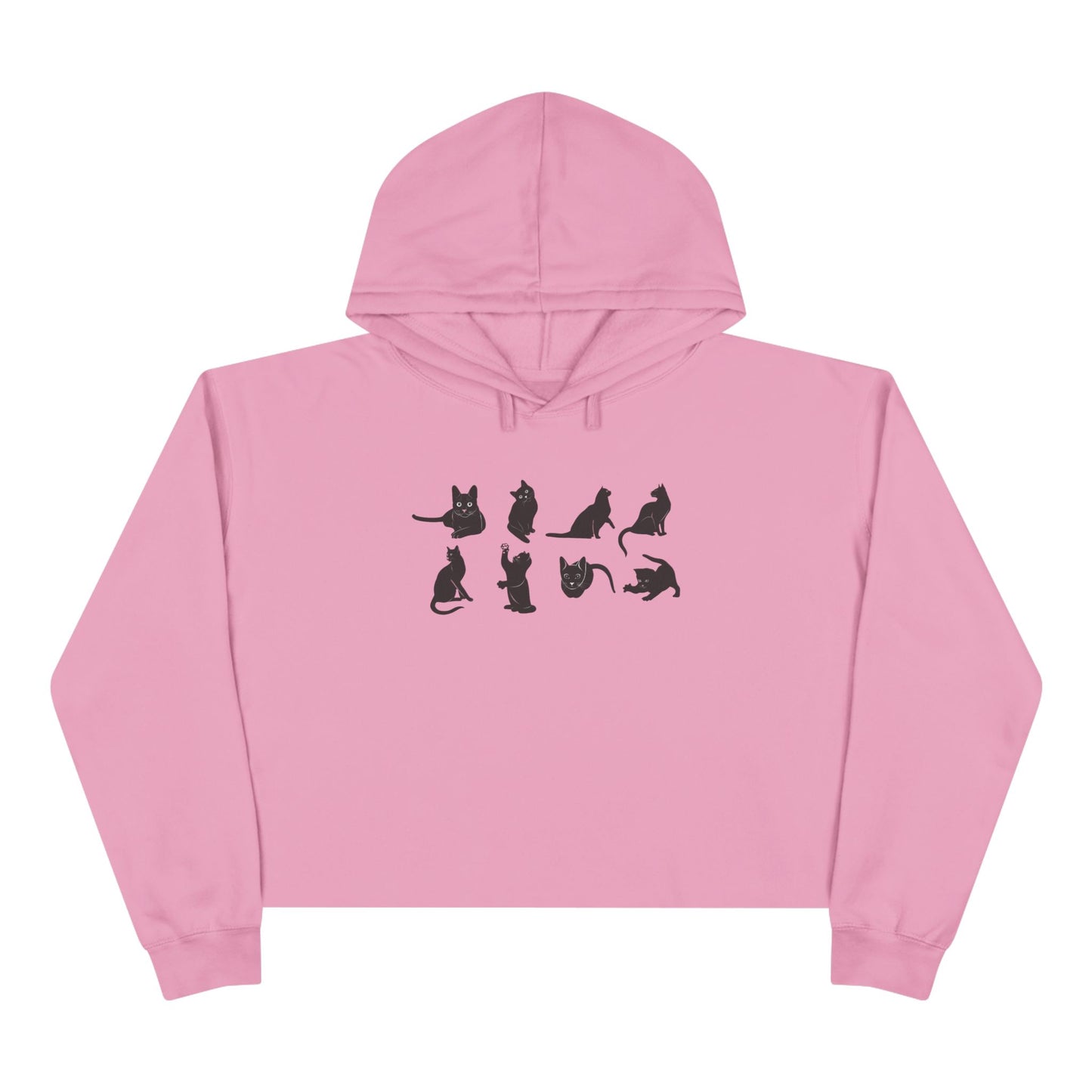 Cats Women's Crop Hoodie