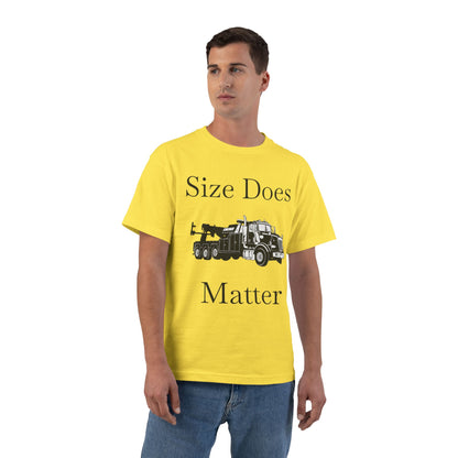 Size Does Matter Men's Short-Sleeve Crewneck Tee