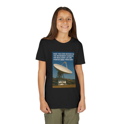 Intelligent Life Youth Unisex Short Sleeve Crewneck Tee
