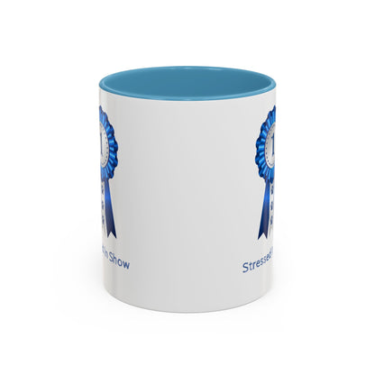 Stressed In Show 2-Tone Coffee Mug