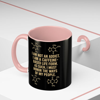 Not An Addict 2-Tone Coffee Mug